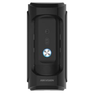 VIDEO PORTEIRO IP 2MP 1 TECLA-ACESSA 6 UNID. INTERNAS IV ATÉ 5MTS IK9 IP66 ANTIVANDAL DS-KB8113-IME1 HIKVISION